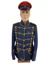 WW1 Imperial German Lieb Hussar Generals Dunkleblau Uniform and Hat Named