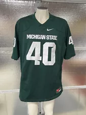 Michigan State Football Jersey - Mens XL - Team Nike - #40 - MSU Spartans