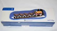 Budweiser Clydesdales Department 56 Snow Village 56.55256 w/Box - ***READ***