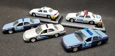 Lot of 5 Road Champs Police/Trooper Cars Massachusetts, NYPD, Colorado, Chicago