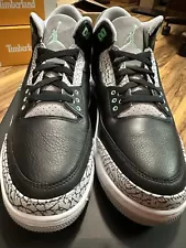 Nike Air Jordan 3 III Retro Green Glow/Men’s Size 12/Brand New In Box