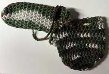 Green Camouflage Willy Warmer. Fun Novelty Gift. Stag Party Antics ð