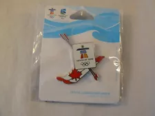 2010 Vancouver Winter Olympics Pin - Skis & Poles