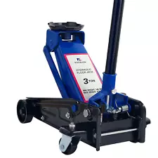 Roomark Low Profile Floor Jack 3 Ton Heavy Steel Single Piston Hydraulic Pump