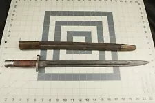 British Pattern 1907 SMLE No 1 MK III Lee-Enfield Sword Bayonet, Dated 1907