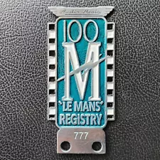 VINTAGE AUSTIN HEALEY 3000 CAR CLUB badge FOR SALE Plaque for sale 777 le mans