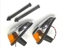 TURN SIGNAL ASSEMBLY SET OF 2 W/ BULBS VOLKSWAGEN T1 BUG BEETLE 1966-1969 (For: 1969 Volkswagen Beetle)