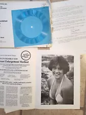 New ListingRare Vintage New Directions Breast Enlargement Ad With Record