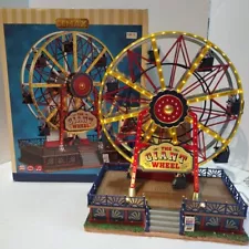 Lemax Village Collection The Giant Wheel #94482- Tested With power Supply Cord