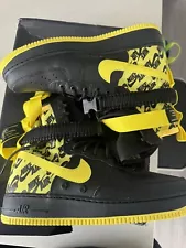 Nike SF Air Force 1 Dynamic Yellow Size 10.5, Brand New