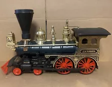 Vintage 1982 Jim Beam Locomotive Train J B Turner 249 And Dining Car Decanters