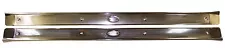 1971-1976 Cadillac Eldorado convertible new aluminum door threshold sill plates (For: 1971 Cadillac)