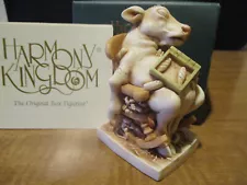 Harmony Kingdom Light My Fire Cow Chicago Fire Starter UK Made Box Figurine SGN