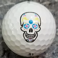 1 TaylorMade TP5 Sugar Skull Golf Ball Day of the Dead Dia de los Muertos Tattoo