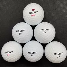 Precept Golf Balls - Lady MC10 - Lady 11- PWR Drive 33 - Laddie 00 & 22 - 6 Ball