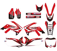 MX Motocross Graphics Decal Set For Honda CRF450R 2009-2012 CRF250R 2010-2013