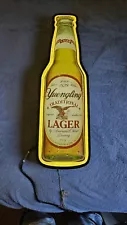 Yuengling Traditional Lager Beer Bottle 28"x9" Neon Lamp Light Sign Wall Decor