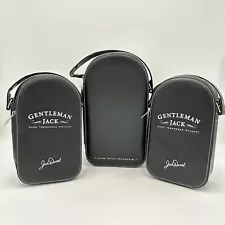 Gentleman Jack Daniels Leatherette Carrying Case LOT OF 3 For 750ml & Larger