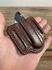 Benchmade Proper Leather Belt Sheath .The knife is not for sale ,Only the sheath