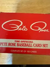 The Official Pete Rose Baseball Card Set 1985