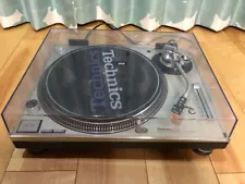 Technics SL-1200MK3D Silver Direct Drive DJ Turntable System Working From Japan