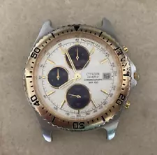 Citizen Chronograph Quartz Diving Mens Wrist Watch No Bracelet