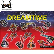 2024 Tales Of The Dreamtime Prestige 340mm x 242mm Wall Calendar By Bartel CA415