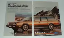 1983 Chevrolet Celebrity Wagon Ad - Move into More