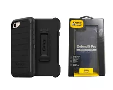 Otterbox Defender Pro Case + Holster For iPhone 7 iPhone 8 & SE 2020 (4.7) Black