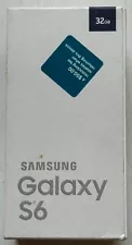 (BRAND NEW) SAMSUNG GALAXY S6 32GB Sapphire Black 5.1" GSM T-Mobile SMARTPHONE