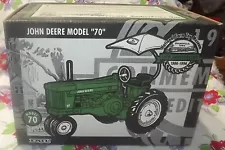 Ertl John Deere National Farm Toy Museum 10th Ann. Model 70 NIB 1/16