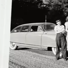 Vintage Photographs Nash Ambassador Airflyte Circa 1950s old Car - Z1