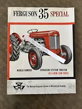 Ferguson 35 Special Tractor Dealer Sales Brochure Catalog Massey Ferguson