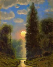 MAX COLE original oil painting listing for ebay member cminer407 only