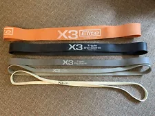 (5) Jaquish Biomedical X3 Elite Home Gym System Bands *READ*