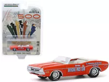 1971 Dodge Challenger Convertible Pace Car Diecast Model 1/64 Greenlight Orange