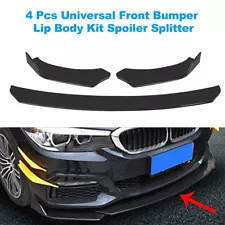 Universal Car Front Bumper Lip Chin Spoiler Splitter Body Kit For Honda Benz