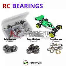 RCScrewZ Metal Shielded Bearing Kit 3rac003b for 3 Racing Cactus 2wd Buggy | UPG