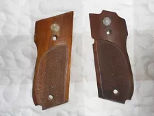 Set of Smith and Wesson wooden grips for model 39