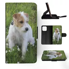 FLIP CASE FOR APPLE IPHONE|JACK RUSSELL TERRIER PUPPY DOG #1