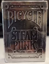 Bicycle Steam Punk Playing Cards - Open And Worn Box But The Cards Are New.