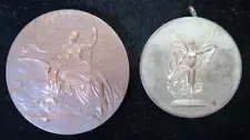 Authentic 1896 Olympics Bronze Participant Medal and More