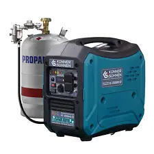 Könner & Söhnen KS 2000iHS CO portable LPG/gasoline inverter generator