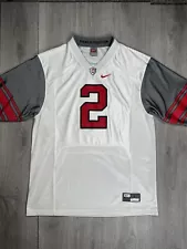 NIKE OHIO STATE BUCKEYES 2009 PRO COMBAT RIVALRY THROWBACK JERSEY SZ L