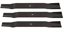 Set/3 blades for Frontier GM2084 84" grooming finish mower replaces 5BP0006690