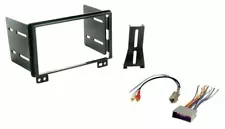 Car Radio Stereo CD DVD Player Dash Install Mounting Trim Kit + Wire Harness (For: Ford Explorer)