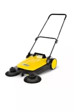 Karcher Walk-Behind Hand Push Sweeper 5.25-Gal Outdoor Cordless Multisurface