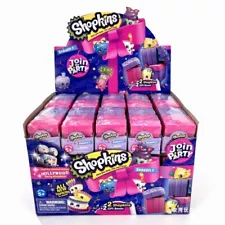 1* Shopkins Season 7 - 2 pack Includes 2 Shopkins 2 Gift Boxes Factory Sealed