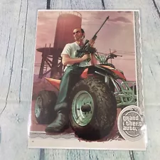 2012 Grand Theft Auto V GTA5 Game Print Ad/Poster Pinup Art Magazine Page A