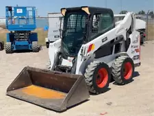 2018 Bobcat S570 Skid Steer Wheel Loader Diesel Aux Hydraulic A/C Cab bidadoo